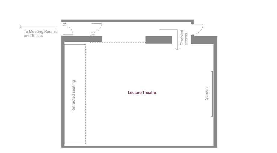 Lecture Theatre basic floorplan