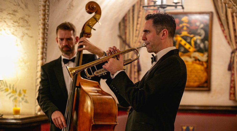 Musicians at a special event
