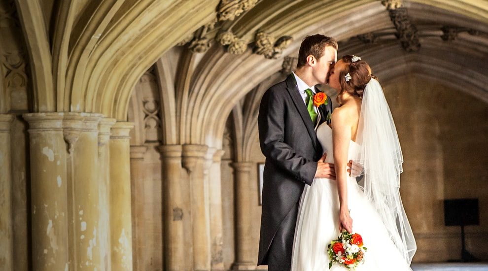 married couple in the undercroft